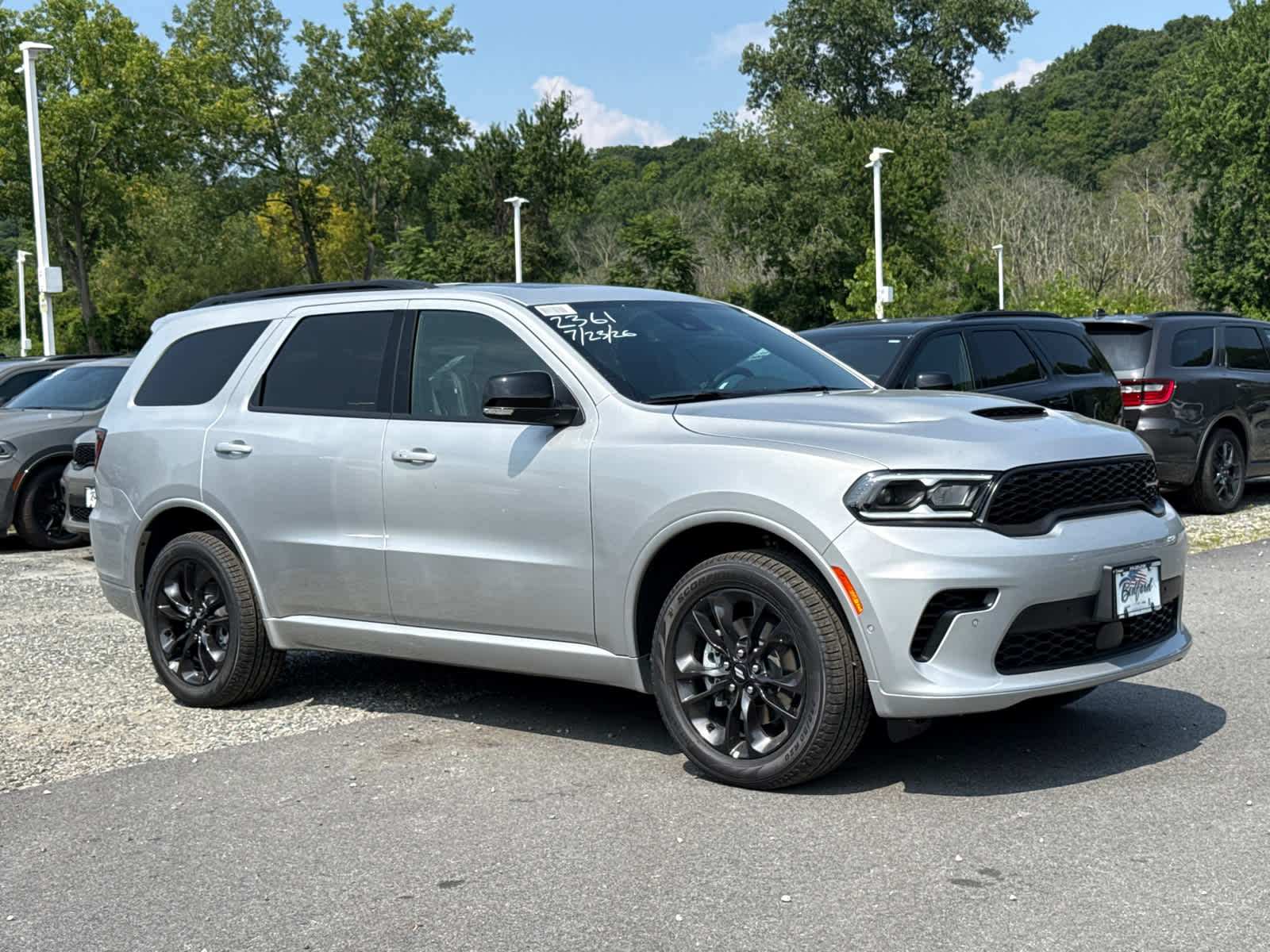 2026 Dodge Durango GT Plus in Triple Nickel — front three-quarter view